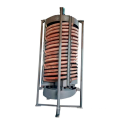 High recovery rate wear-resistant spiral chute